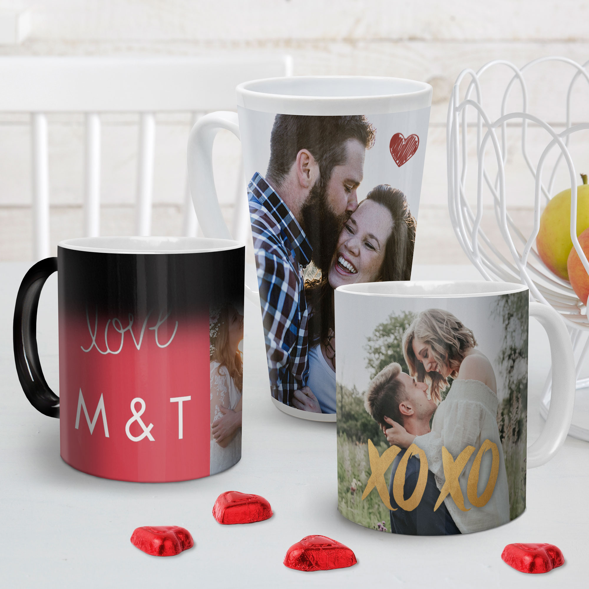 Tasse Mug Cadeau Saint Valentin Couple Amour-la Mesure de Mon